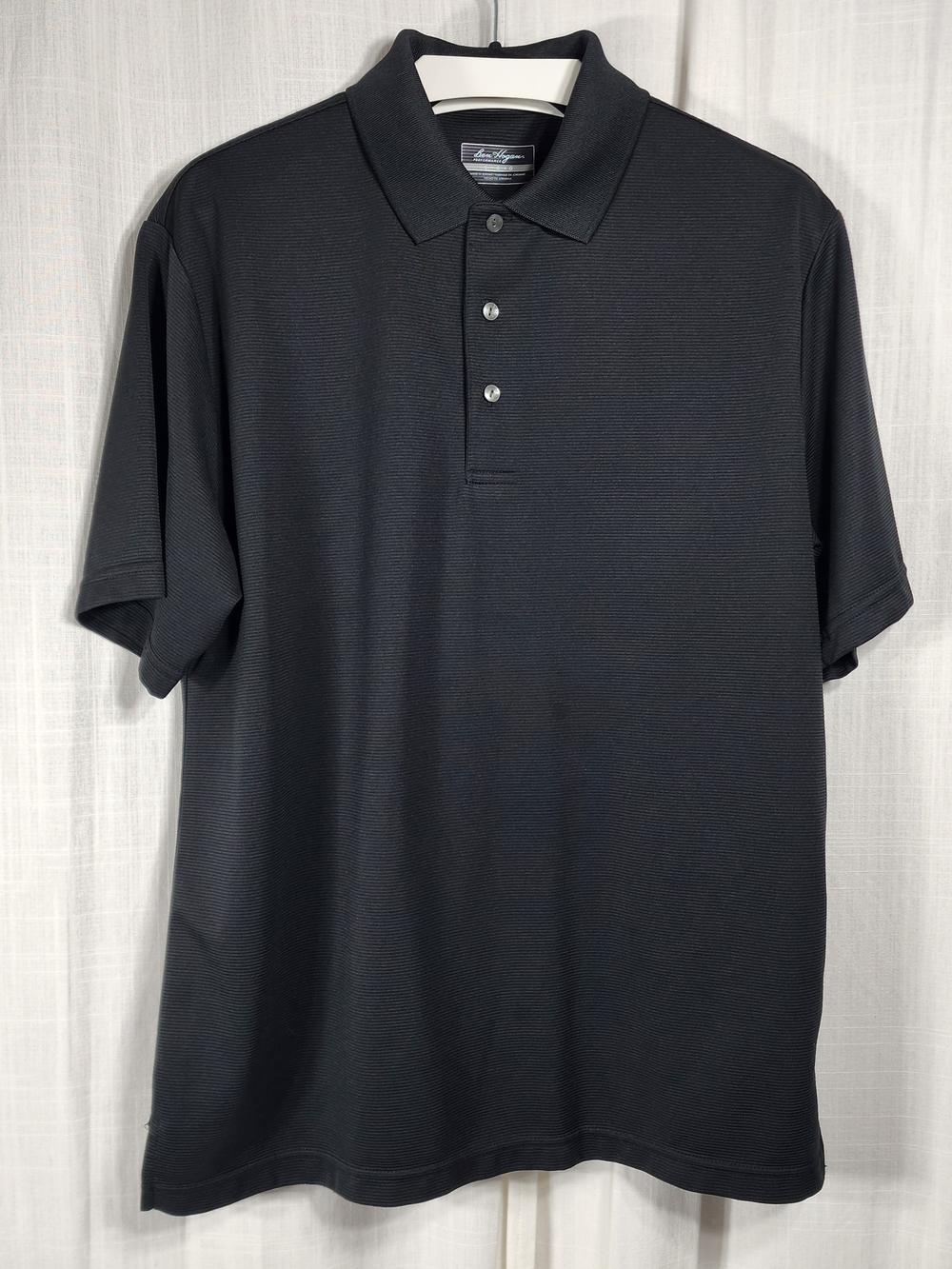 Hogan Men's Black Polo Shirt